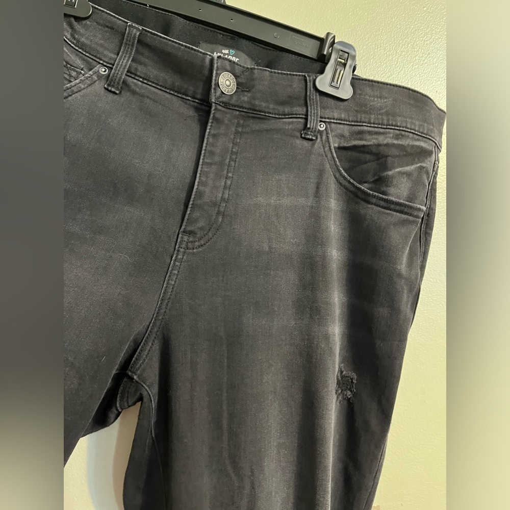 Lularoe Womens Simply Comfortable Distressed Stretchy Comfort Waist Jeans Sz 36 - Picture 8 of 14